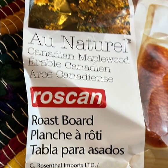 Roscan Au Natureal Canadian Maplewood Roast Board - Picture 9 of 11